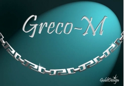 Greco M - náramek stříbřený